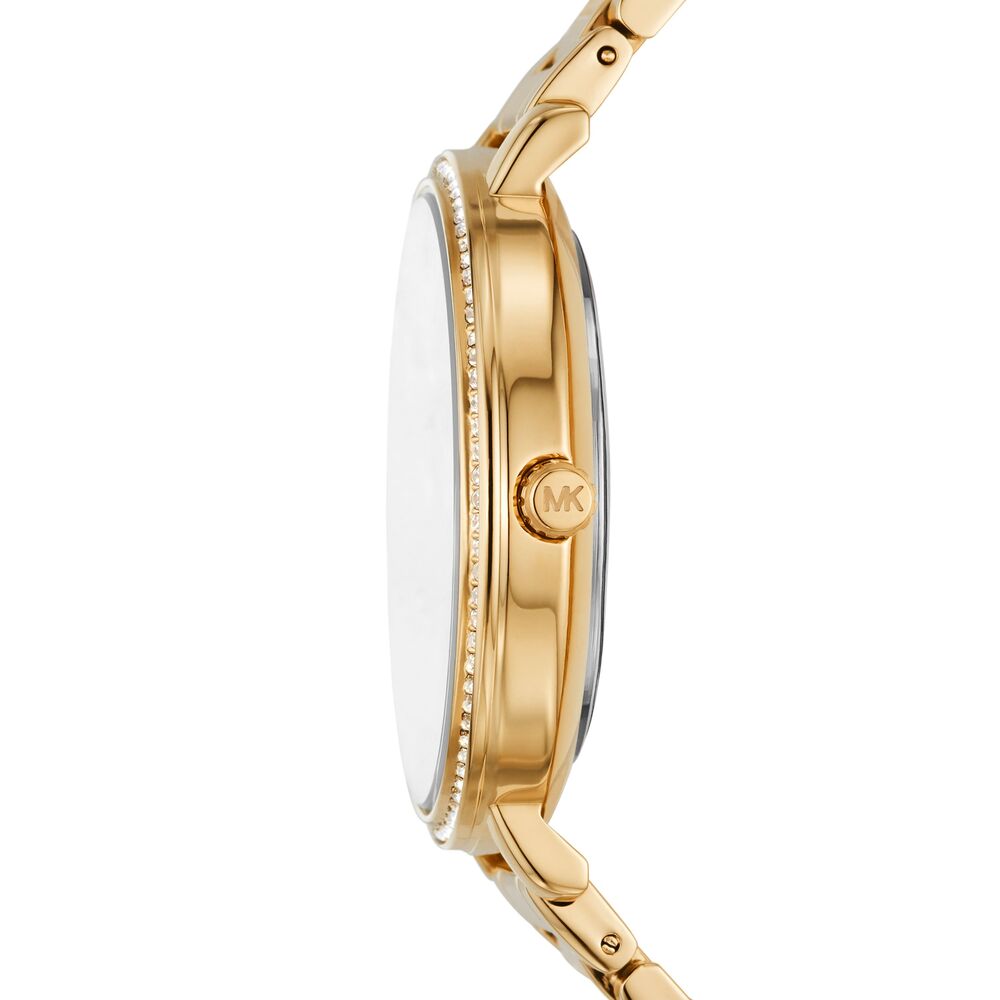 Pyper Three-Hand Gold-Tone Alloy Watch