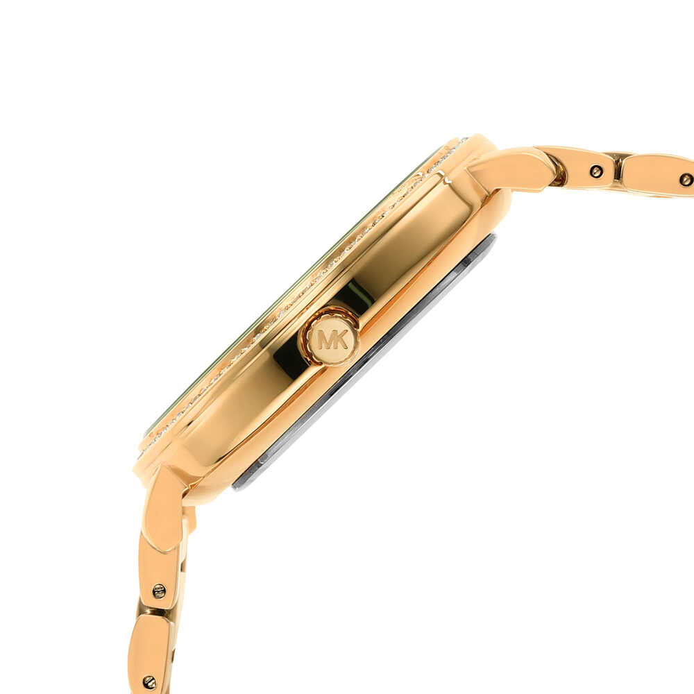 Pyper Three-Hand Gold-Tone Alloy Watch