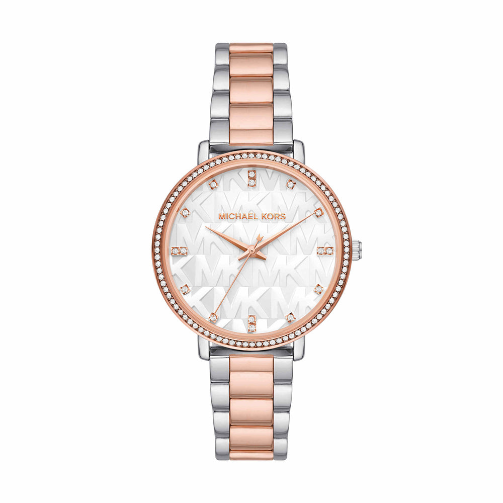 Pyper Three-Hand Two-Tone Stainless Steel Watch
