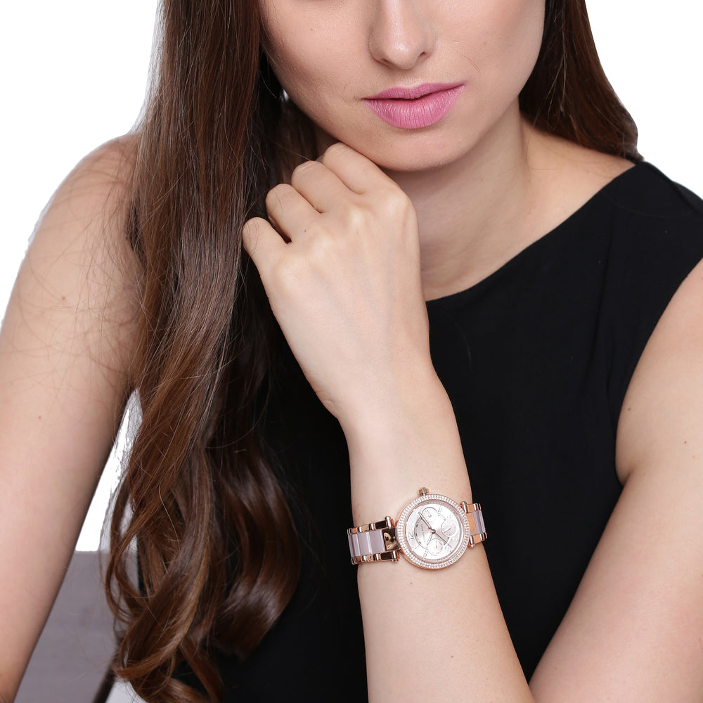 Rose Gold-Tone Mini Parker Watch