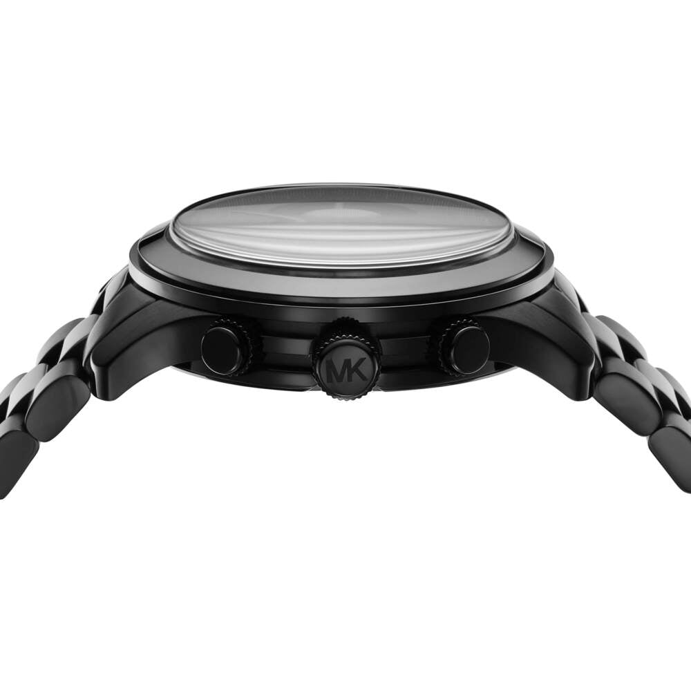 Runway Chronograph Black Stainless Steel Watch