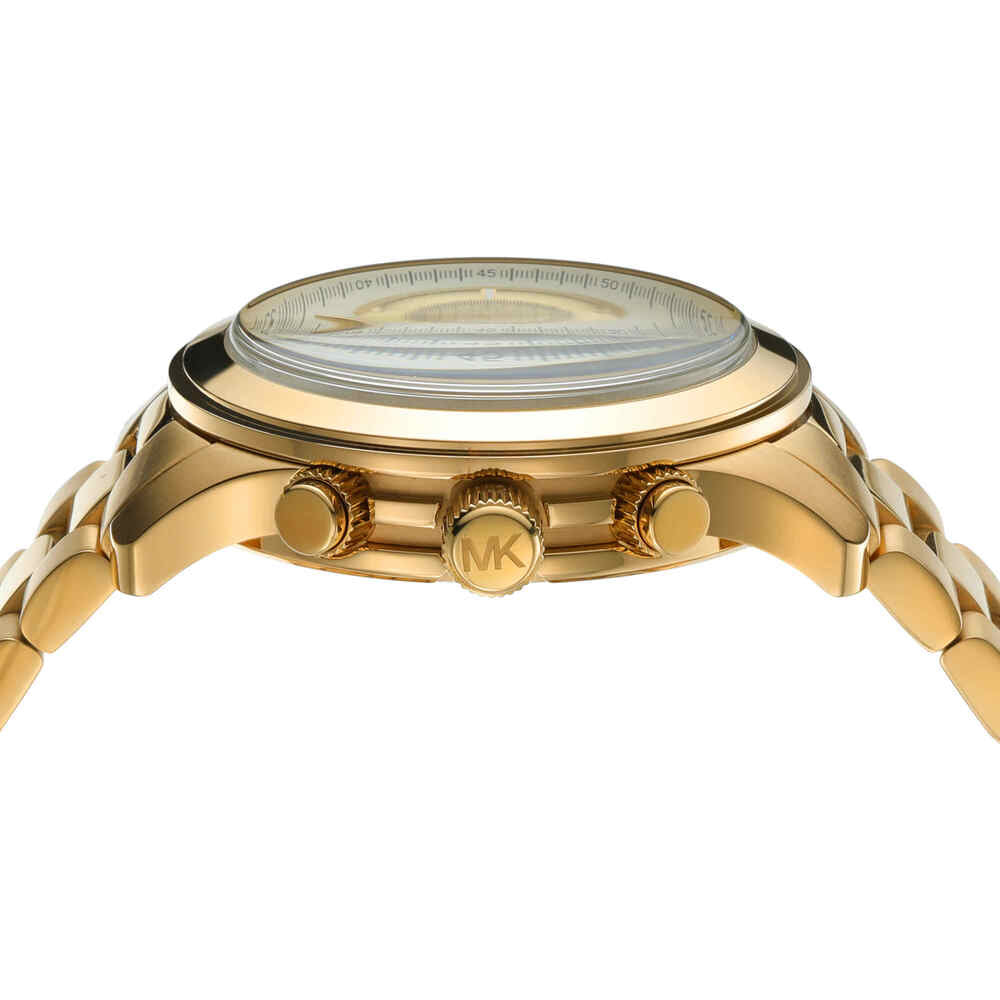 Runway Chronograph Gold-Tone Stainless Steel Watch