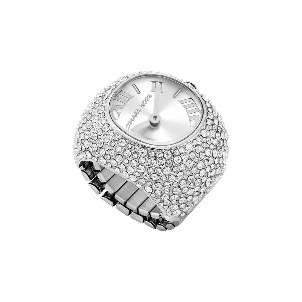 Rylee Two-Hand Stainless Steel Watch Ring