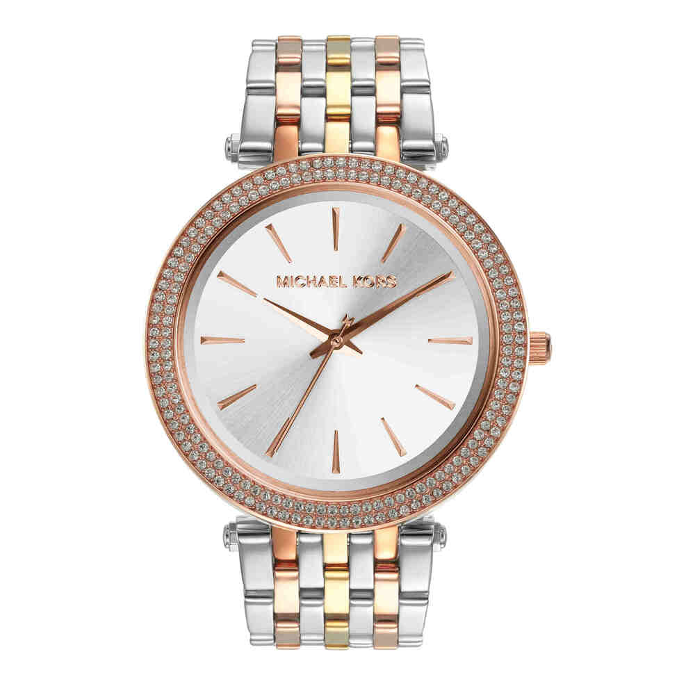 Tri-Tone Glitz Darci Watch