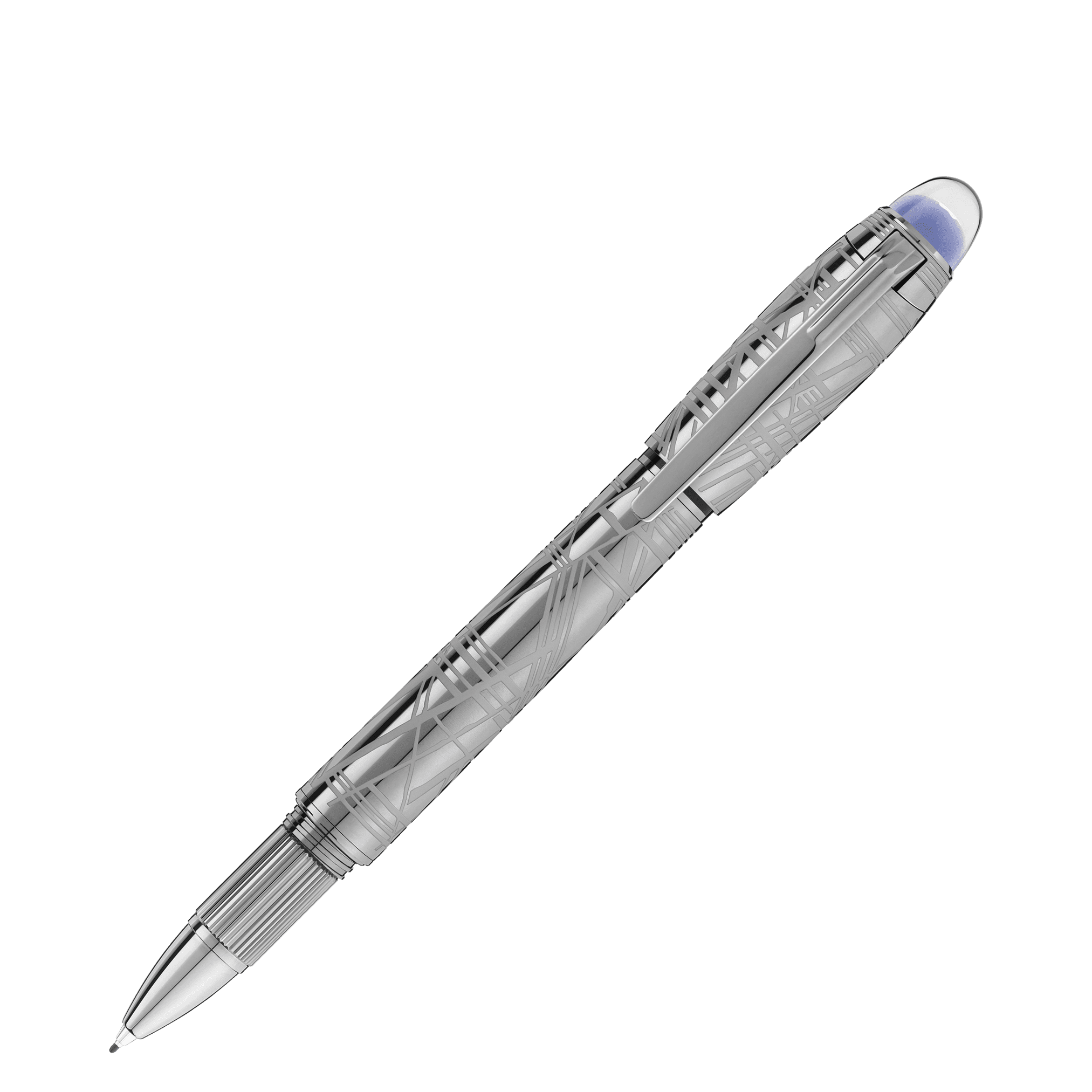 130220 Montblanc StarWalker SpaceBlue Metal Fineliner