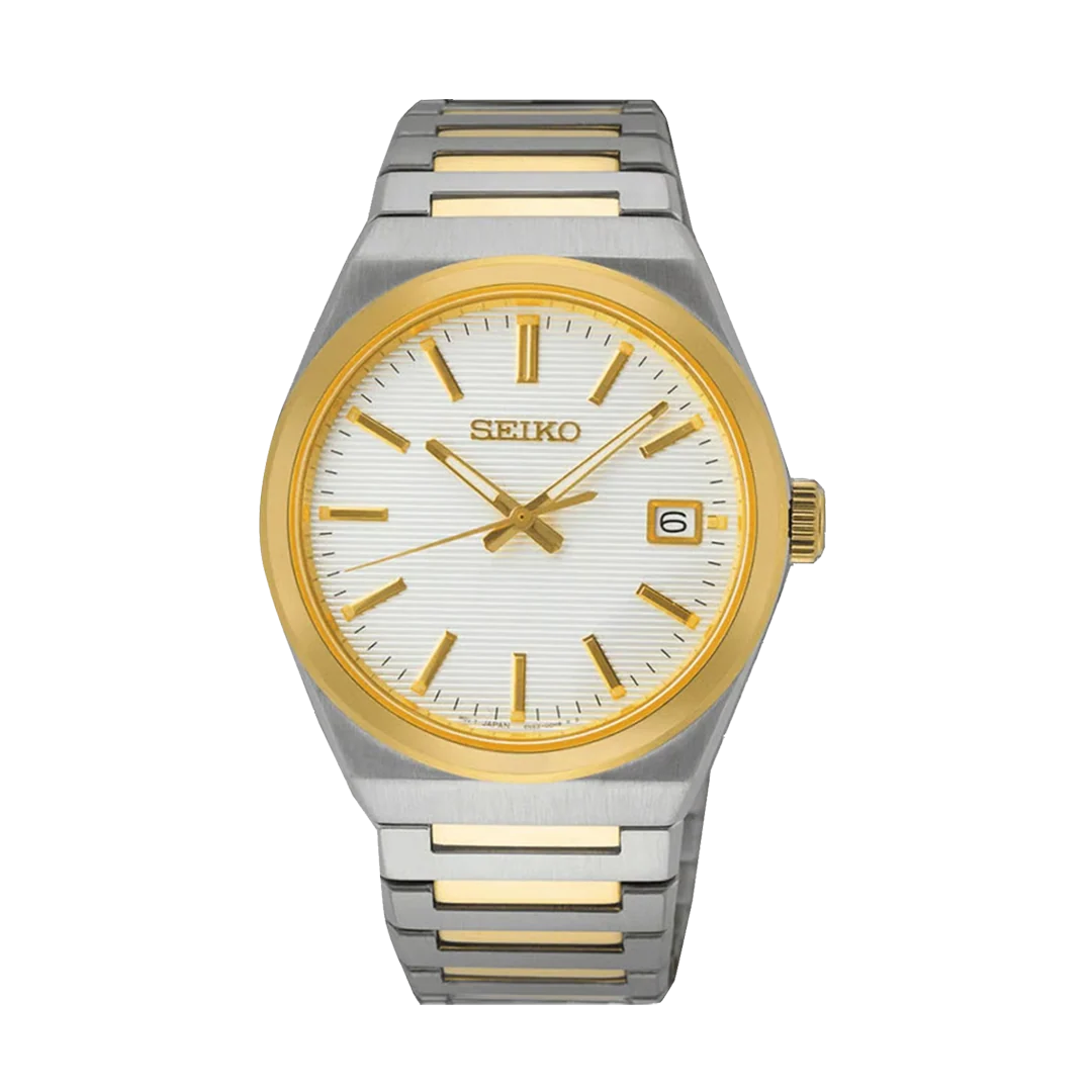 seiko classic white dial sur558p1