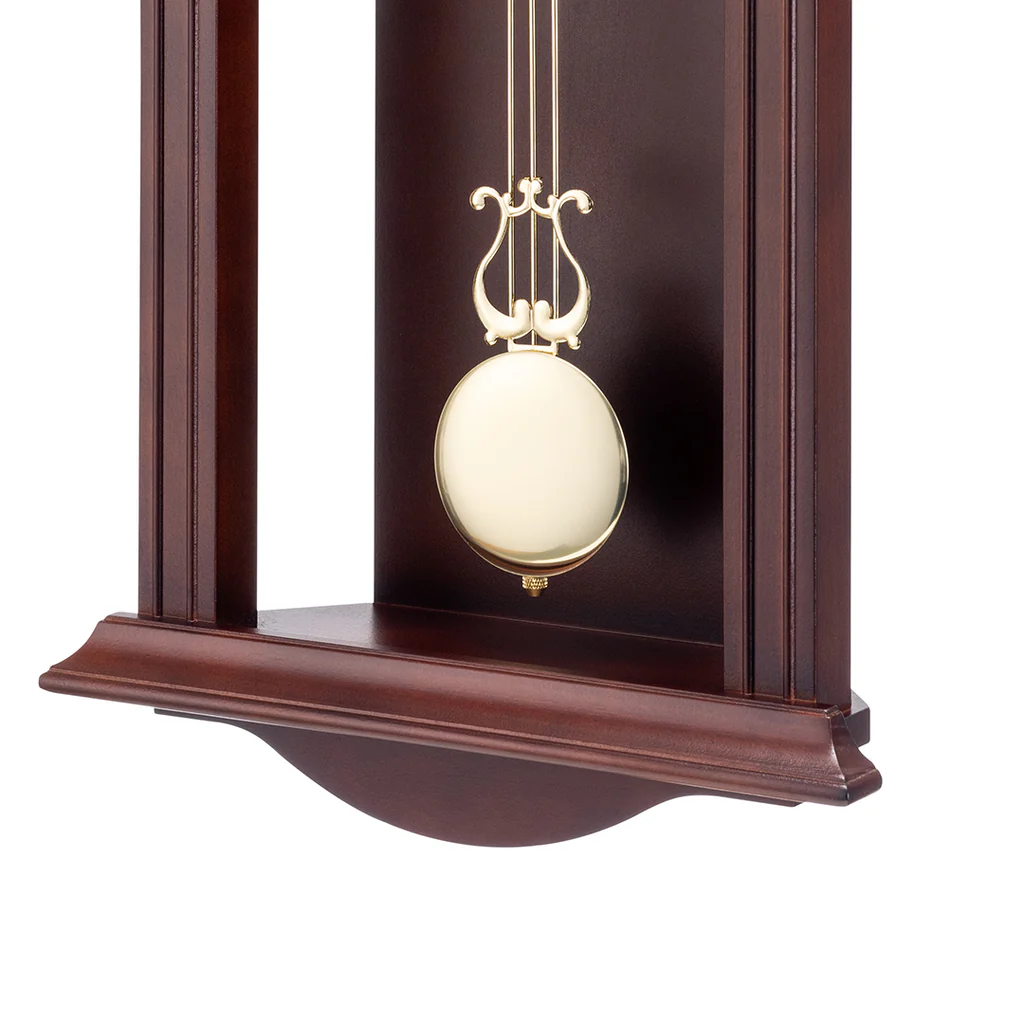 Dual Chime Musical Oak Wood Pendulum Clock