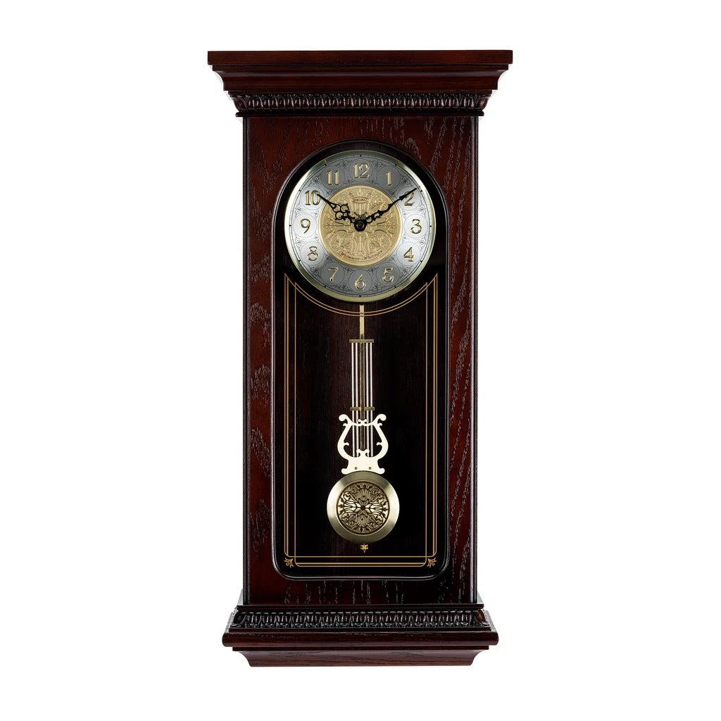 Oak Wood Pendulum Clock