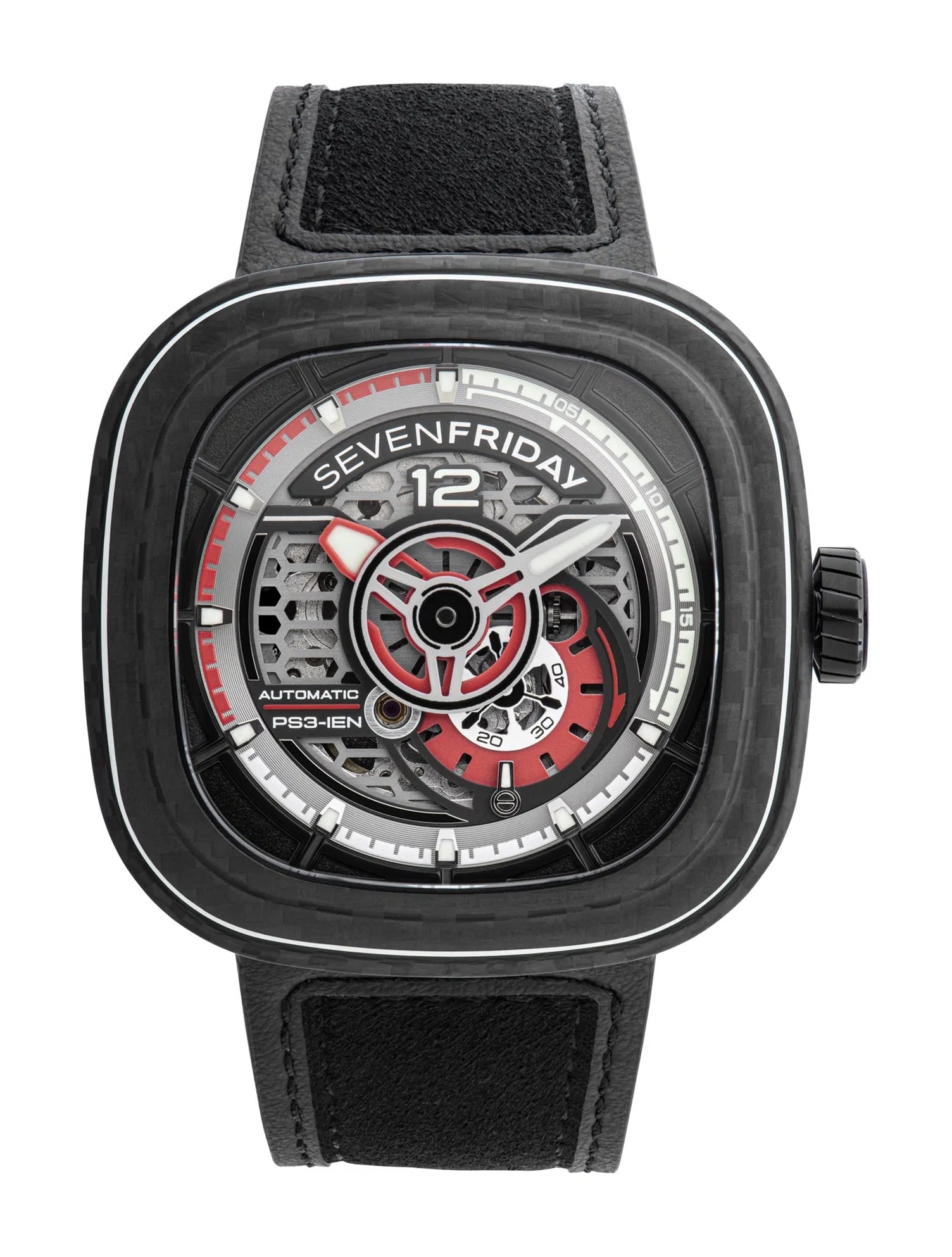 Sevenfriday Ruby Carbon PS3/02