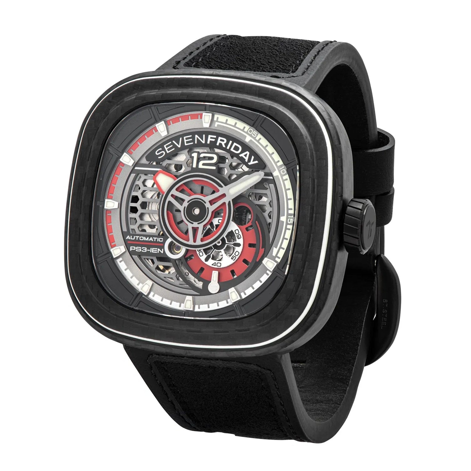 Sevenfriday Ruby Carbon PS3/02