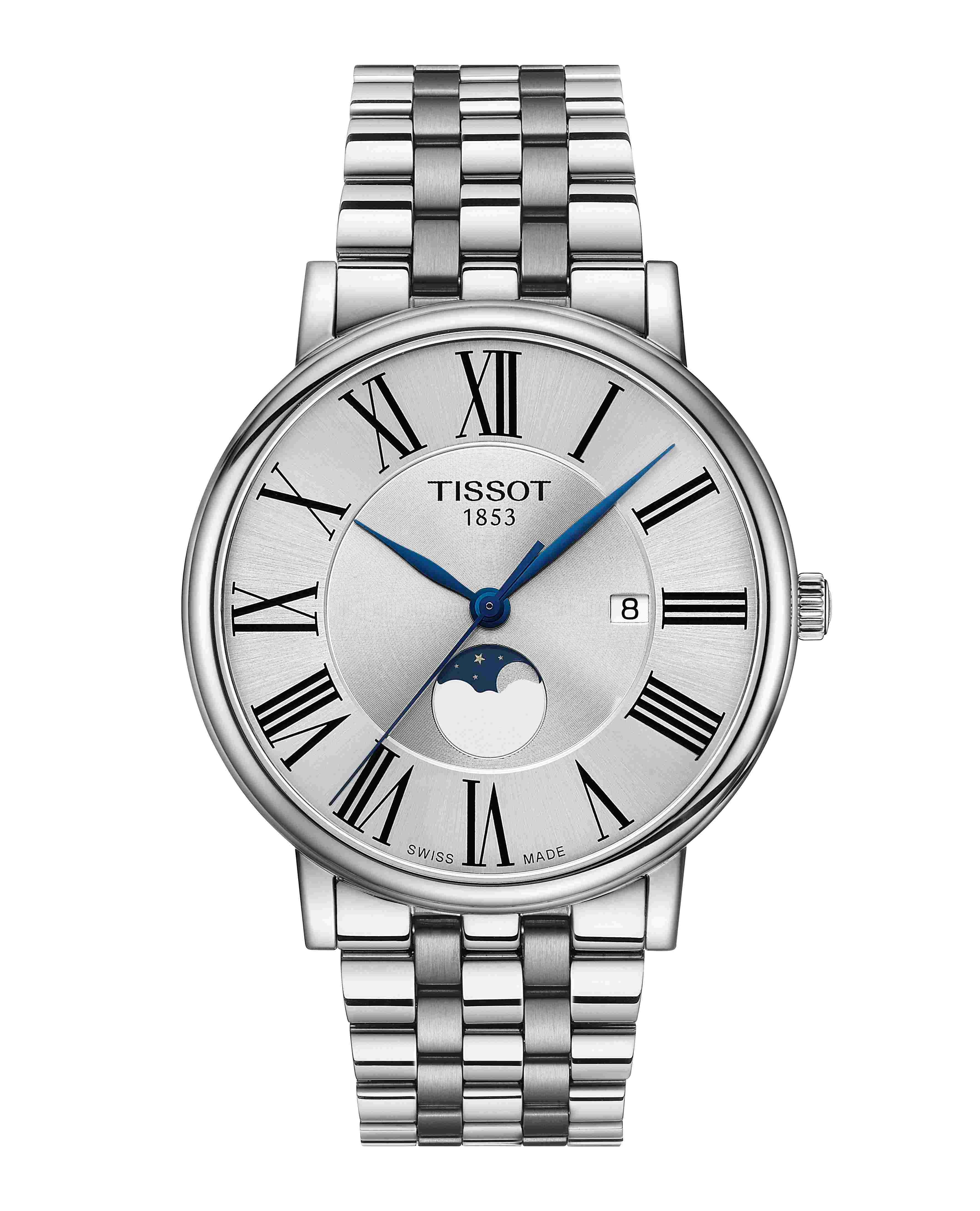 tissot carson premium quartz gent moonphase t122.423.11.033.00
