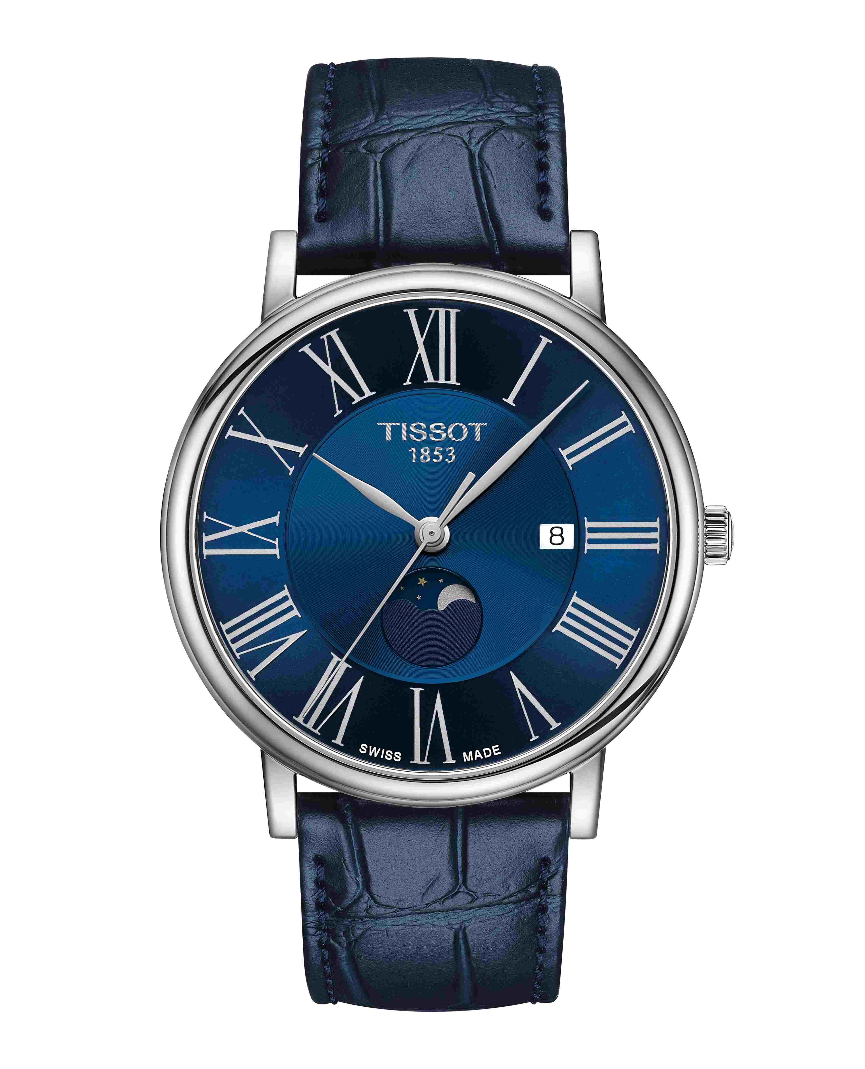 tissot carson premium quartz gent moonphase t122.423.16.043.00